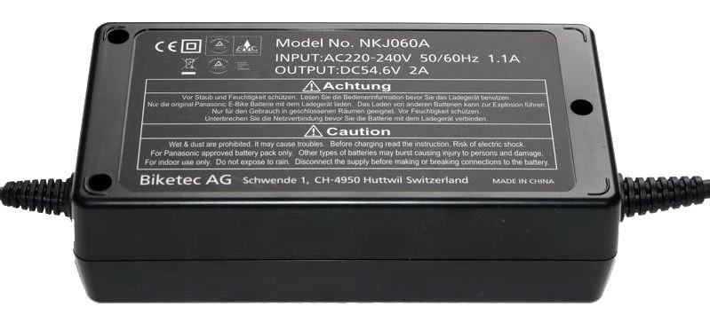 Panasonic - Chargeur Standard - 46,8 / 47 / 48 Volt, 8,8 - 12Ah 3 Panasonic - Chargeur Standard - 46,8 / 47 / 48 Volt, 8,8 - 12Ah – Image 3