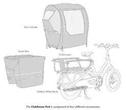 Tern - Clubhouse Fort - Structure Enfant (x2) Complète -Magasin De Pièces Détachées Pour Vélos tern clubhouse fort 2 3840x2160